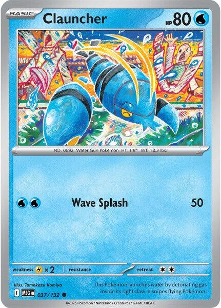 Clauncher (037/132) [Mega Evolutions: Base Set] | L.A. Mood Comics and Games