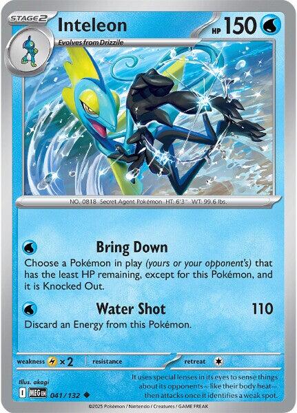Inteleon (041/132) [Mega Evolutions: Base Set] | L.A. Mood Comics and Games