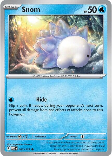 Snom (042/132) [Mega Evolutions: Base Set] | L.A. Mood Comics and Games