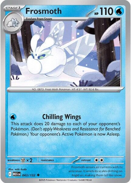 Frosmoth (043/132) [Mega Evolutions: Base Set] | L.A. Mood Comics and Games