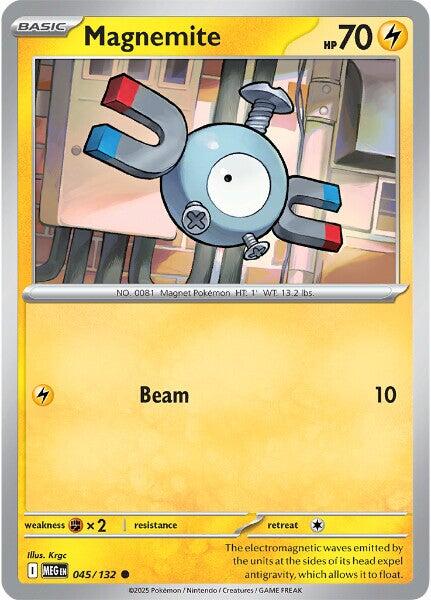 Magnemite (045/132) [Mega Evolutions: Base Set] | L.A. Mood Comics and Games
