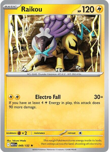 Raikou (048/132) [Mega Evolutions: Base Set] | L.A. Mood Comics and Games
