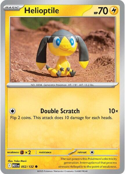 Helioptile (052/132) [Mega Evolutions: Base Set] | L.A. Mood Comics and Games