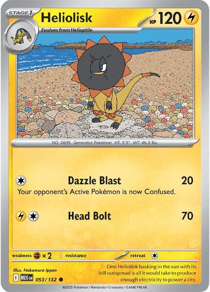 Heliolisk (053/132) [Mega Evolutions: Base Set] | L.A. Mood Comics and Games