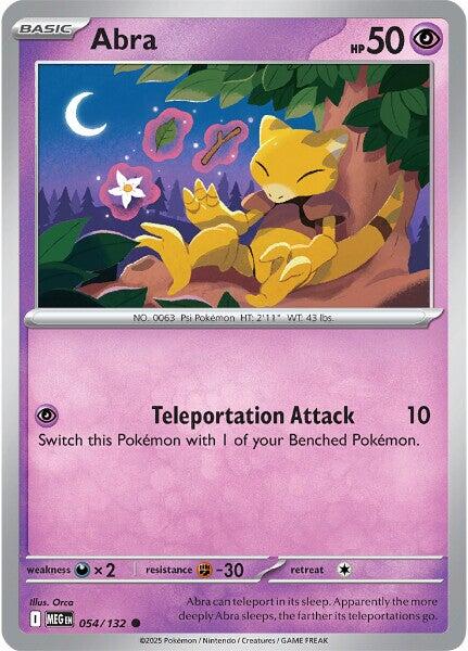 Abra (054/132) [Mega Evolutions: Base Set] | L.A. Mood Comics and Games