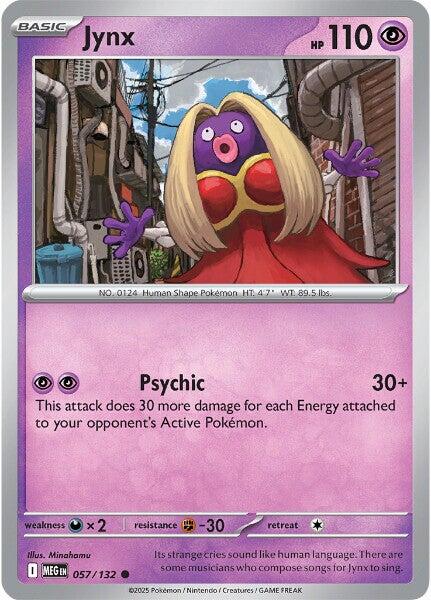 Jynx (057/132) [Mega Evolutions: Base Set] | L.A. Mood Comics and Games