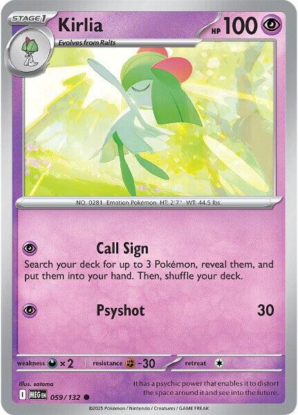 Kirlia (059/132) [Mega Evolutions: Base Set] | L.A. Mood Comics and Games