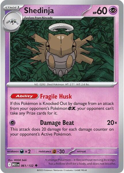 Shedinja (061/132) [Mega Evolutions: Base Set] | L.A. Mood Comics and Games
