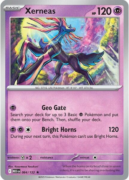 Xerneas (064/132) [Mega Evolutions: Base Set] | L.A. Mood Comics and Games