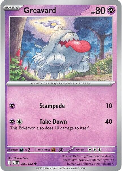 Greavard (065/132) [Mega Evolutions: Base Set] | L.A. Mood Comics and Games