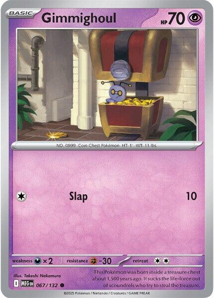 Gimmighoul (067/132) [Mega Evolutions: Base Set] | L.A. Mood Comics and Games