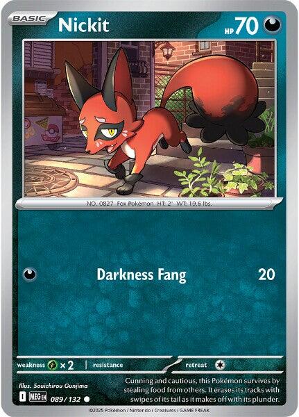 Nickit (089/132) [Mega Evolutions: Base Set] | L.A. Mood Comics and Games