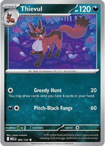 Thievul (090/132) [Mega Evolutions: Base Set] | L.A. Mood Comics and Games