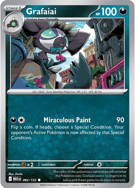 Grafaiai (092/132) [Mega Evolutions: Base Set] | L.A. Mood Comics and Games