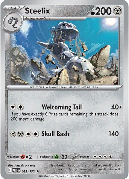 Steelix (093/132) [Mega Evolutions: Base Set] | L.A. Mood Comics and Games