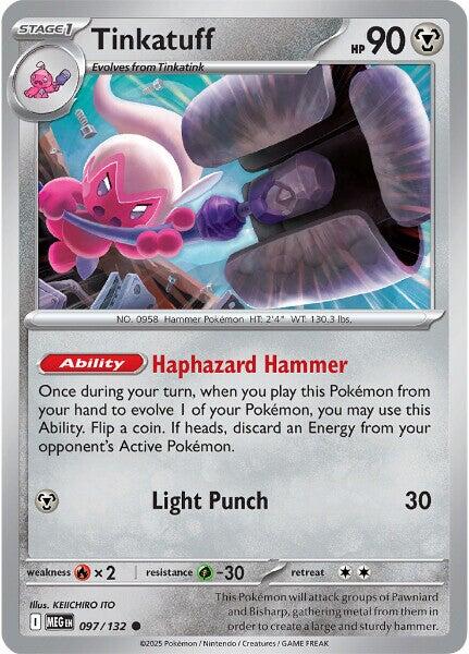 Tinkatuff (097/132) [Mega Evolutions: Base Set] | L.A. Mood Comics and Games