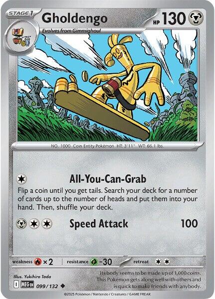 Gholdengo (099/132) [Mega Evolutions: Base Set] | L.A. Mood Comics and Games