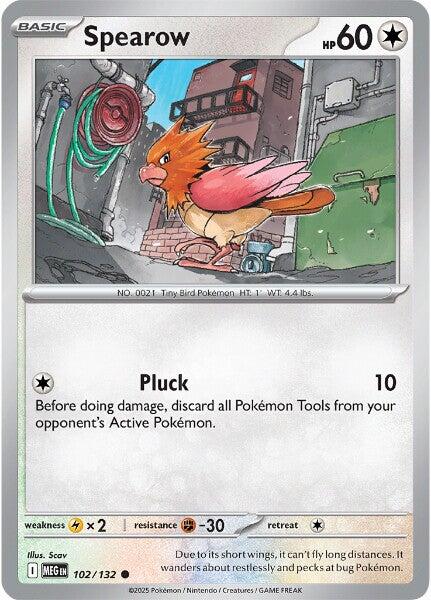 Spearow (102/132) [Mega Evolutions: Base Set] | L.A. Mood Comics and Games