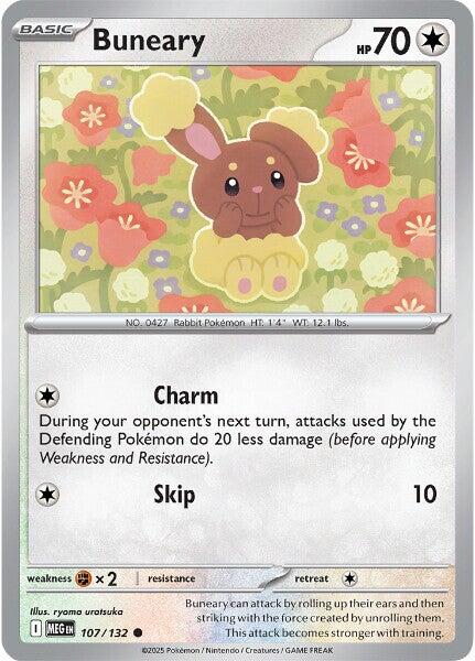Buneary (107/132) [Mega Evolutions: Base Set] | L.A. Mood Comics and Games