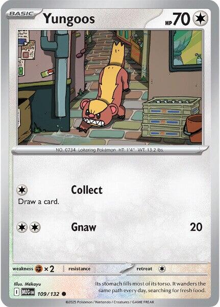 Yungoos (109/132) [Mega Evolutions: Base Set] | L.A. Mood Comics and Games