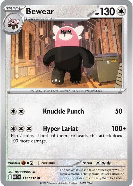Bewear (112/132) [Mega Evolutions: Base Set] | L.A. Mood Comics and Games