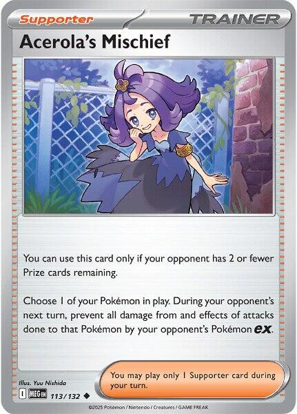 Acerola's Mischief (113/132) [Mega Evolutions: Base Set] | L.A. Mood Comics and Games