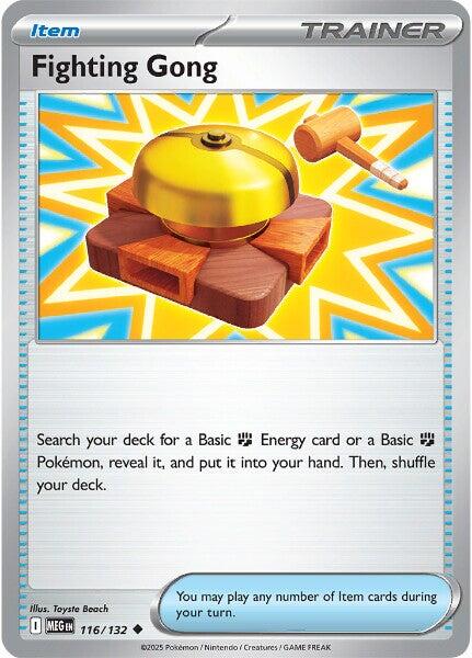 Fighting Gong (116/132) [Mega Evolutions: Base Set] | L.A. Mood Comics and Games