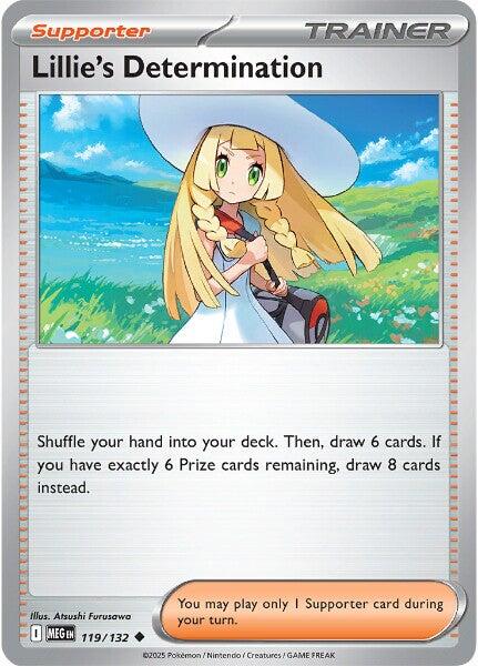 Lillie's Determination (119/132) [Mega Evolutions: Base Set] | L.A. Mood Comics and Games