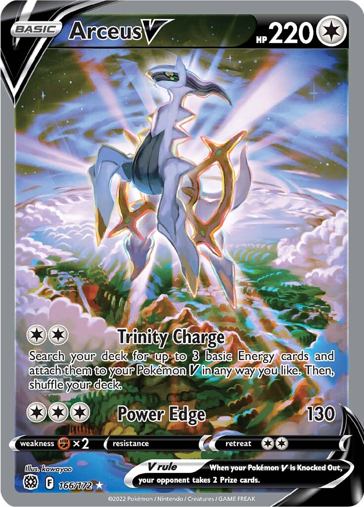 Arceus V (166/172) [Sword & Shield: Brilliant Stars] | L.A. Mood Comics and Games