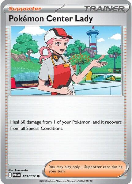 Pokemon Center Lady (123/132) [Mega Evolutions: Base Set] | L.A. Mood Comics and Games