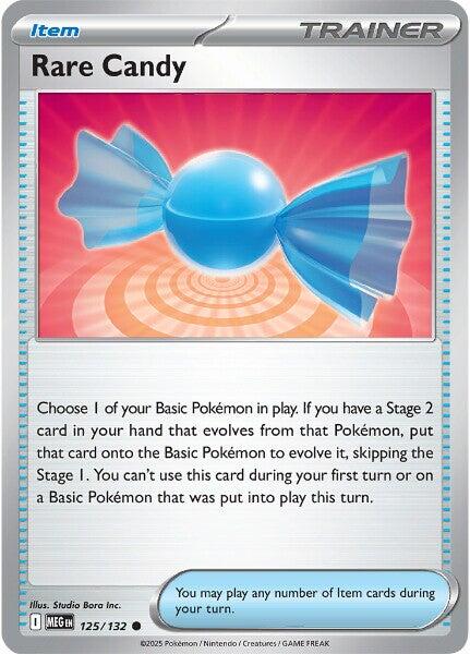 Rare Candy (125/132) [Mega Evolutions: Base Set] | L.A. Mood Comics and Games