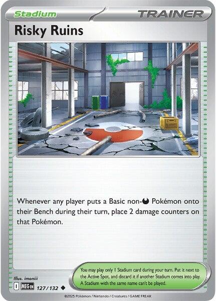Risky Ruins (127/132) [Mega Evolutions: Base Set] | L.A. Mood Comics and Games