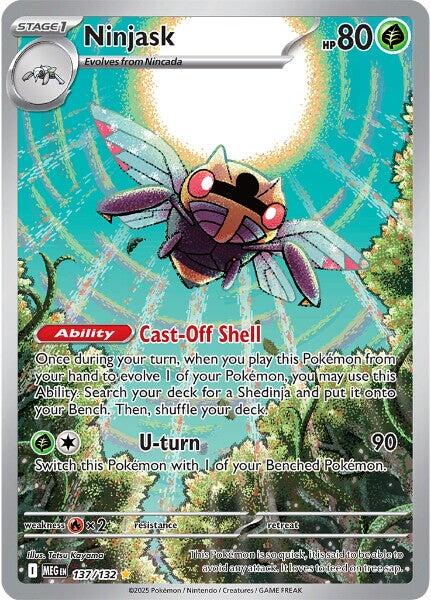 Ninjask (137/132) [Mega Evolutions: Base Set] | L.A. Mood Comics and Games