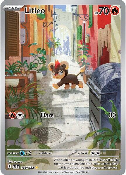 Litleo (139/132) [Mega Evolutions: Base Set] | L.A. Mood Comics and Games
