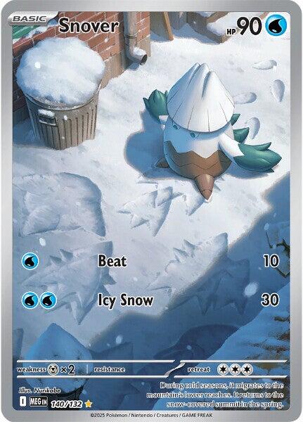 Snover (140/132) [Mega Evolutions: Base Set] | L.A. Mood Comics and Games
