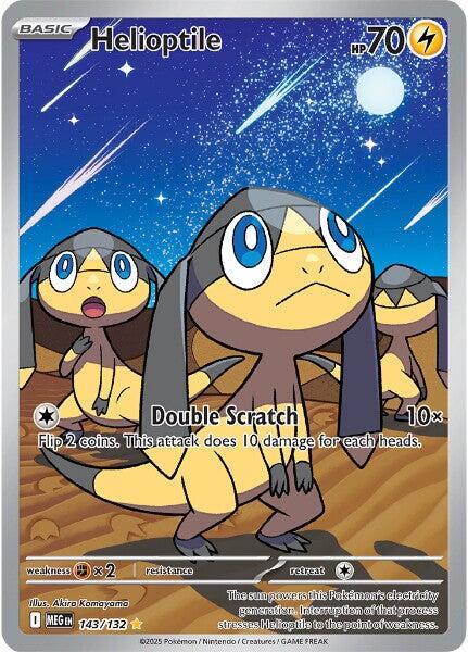 Helioptile (143/132) [Mega Evolutions: Base Set] | L.A. Mood Comics and Games