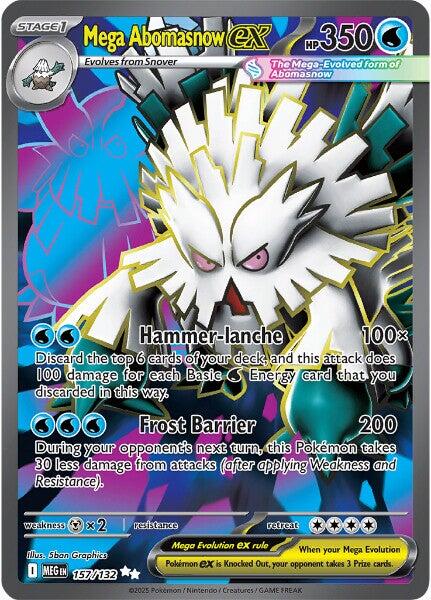 Mega Abomasnow ex (157/132) [Mega Evolutions: Base Set] | L.A. Mood Comics and Games