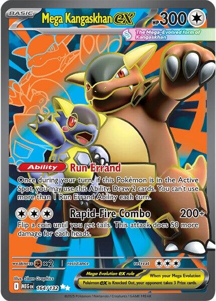 Mega Kangaskhan ex (164/132) [Mega Evolutions: Base Set] | L.A. Mood Comics and Games