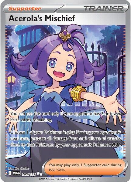 Acerola's Mischief (165/132) [Mega Evolutions: Base Set] | L.A. Mood Comics and Games