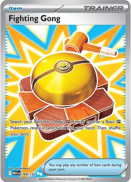 Fighting Gong (168/132) [Mega Evolutions: Base Set] | L.A. Mood Comics and Games