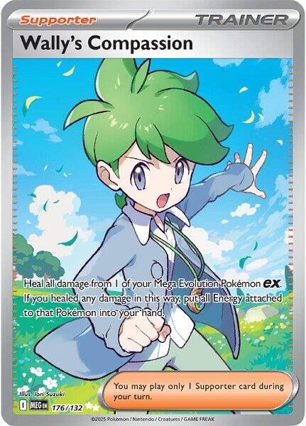 Wally's Compassion (176/132) [Mega Evolutions: Base Set] | L.A. Mood Comics and Games