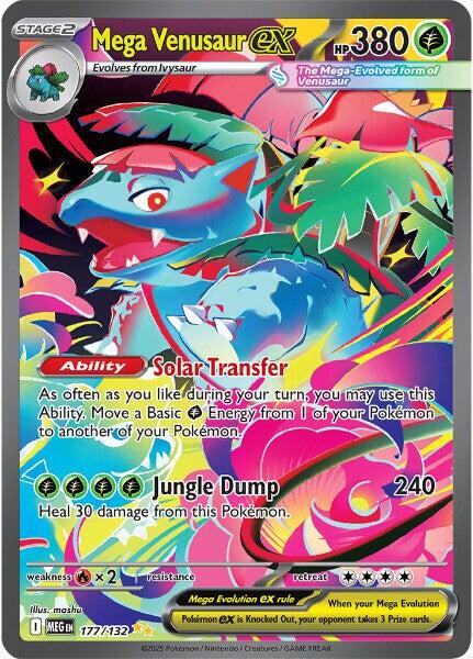 Mega Venusaur ex (177/132) [Mega Evolutions: Base Set] | L.A. Mood Comics and Games