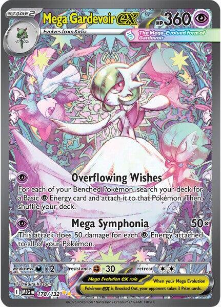 Mega Gardevoir ex (178/132) [Mega Evolutions: Base Set] | L.A. Mood Comics and Games
