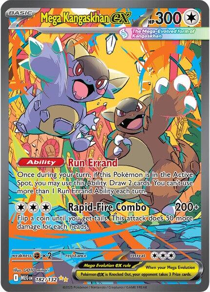Mega Kangaskhan ex (182/132) [Mega Evolutions: Base Set] | L.A. Mood Comics and Games