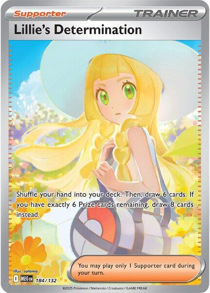 Lillie's Determination (184/132) [Mega Evolutions: Base Set] | L.A. Mood Comics and Games
