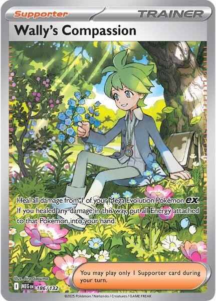 Wally's Compassion (186/132) [Mega Evolutions: Base Set] | L.A. Mood Comics and Games