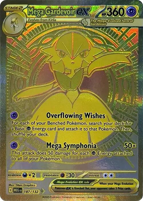 Mega Gardevoir ex (187/132) [Mega Evolutions: Base Set] | L.A. Mood Comics and Games