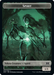 Liliana, the Last Hope Emblem // Spirit (002) Double-Sided Token [Double Masters 2022 Tokens] | L.A. Mood Comics and Games