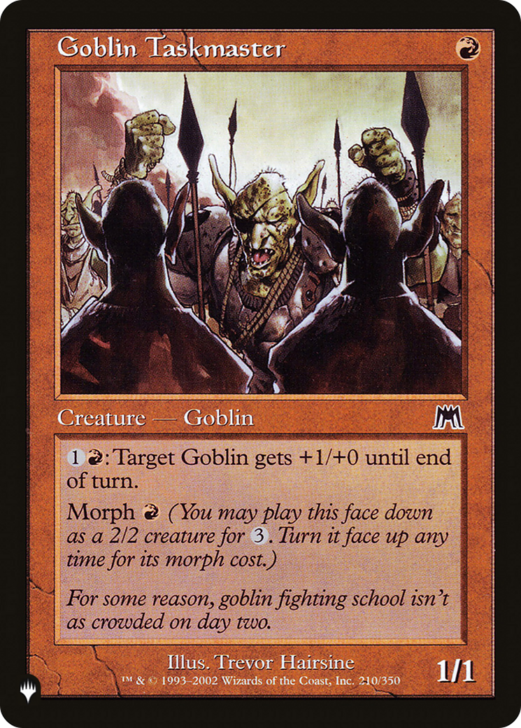 Goblin Taskmaster [The List] | L.A. Mood Comics and Games
