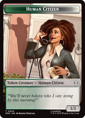 Human Citizen // Treasure Double-Sided Token [Marvel's Spider-Man Tokens] | L.A. Mood Comics and Games